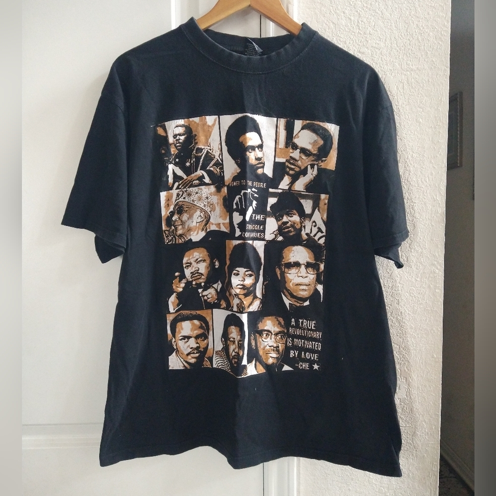 Vintage Men's Iced Out Clothing Co. Power To The People T-shirt